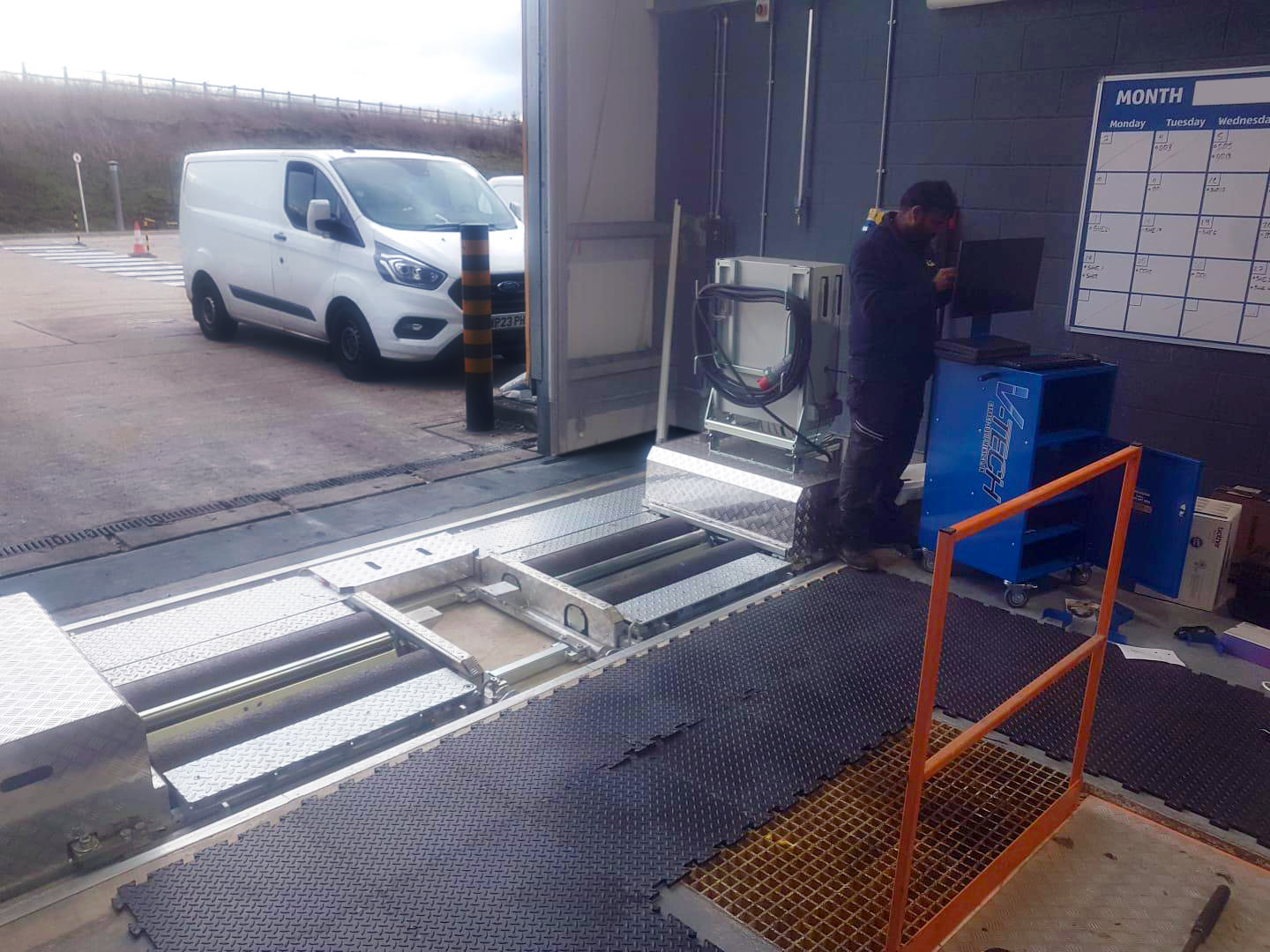 Sheppey VMU V-Tech Mobile Brake Tester 1