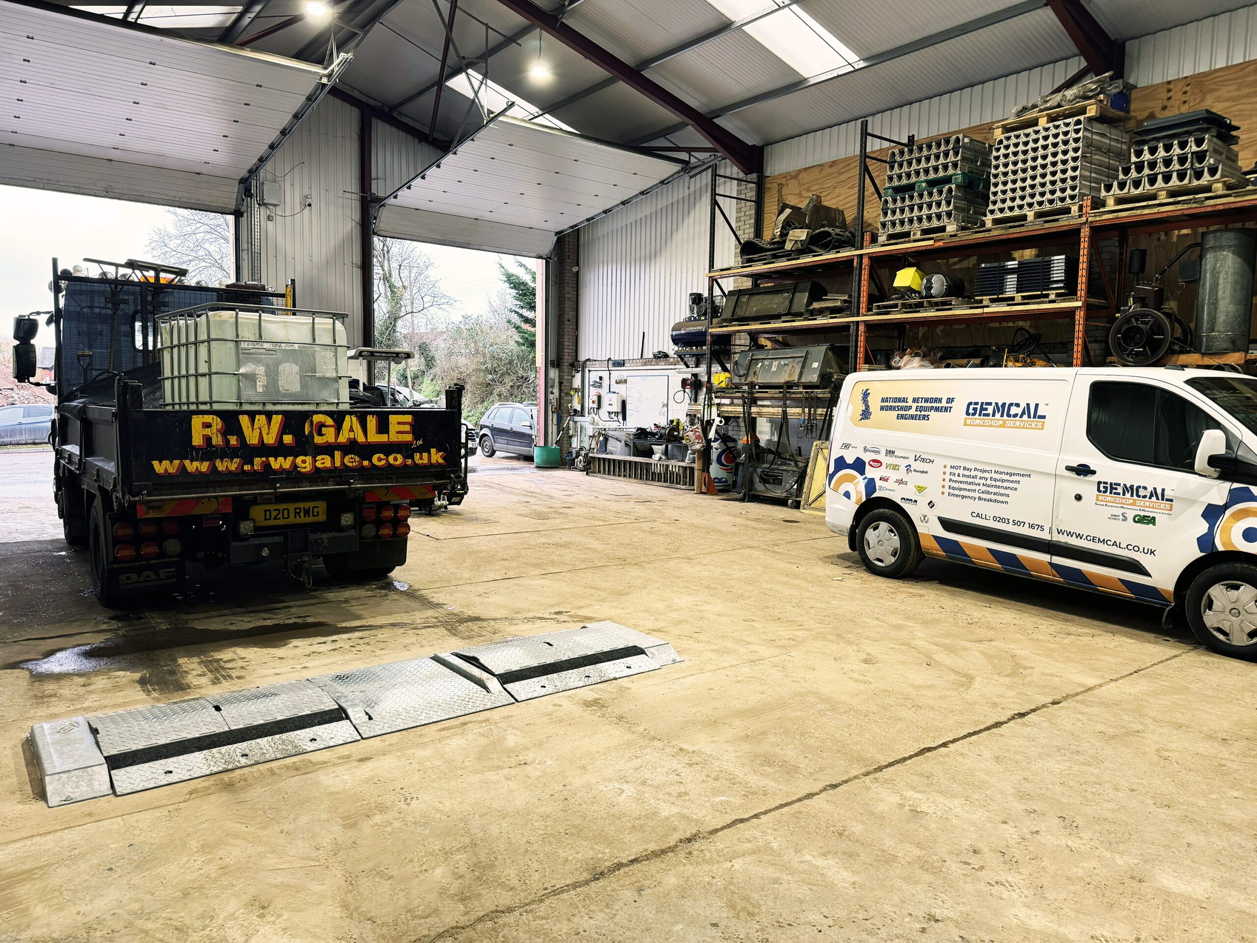 By installing the BM14200 HGV Brake Tester, R W Gale has future-proofed its workshop capabilities.