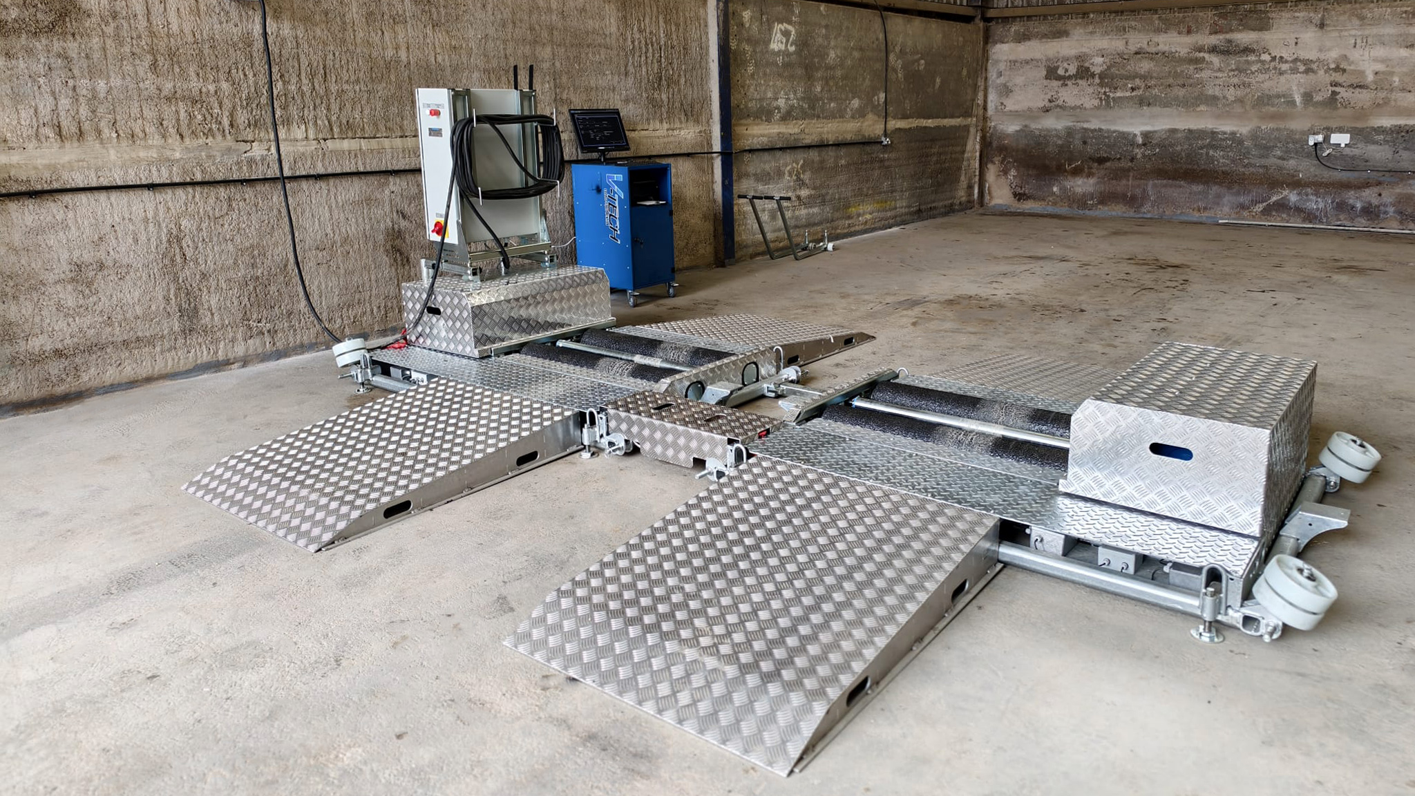Trucktec Assist 24 has invested in new VTMB-30 roller brake testing equipment